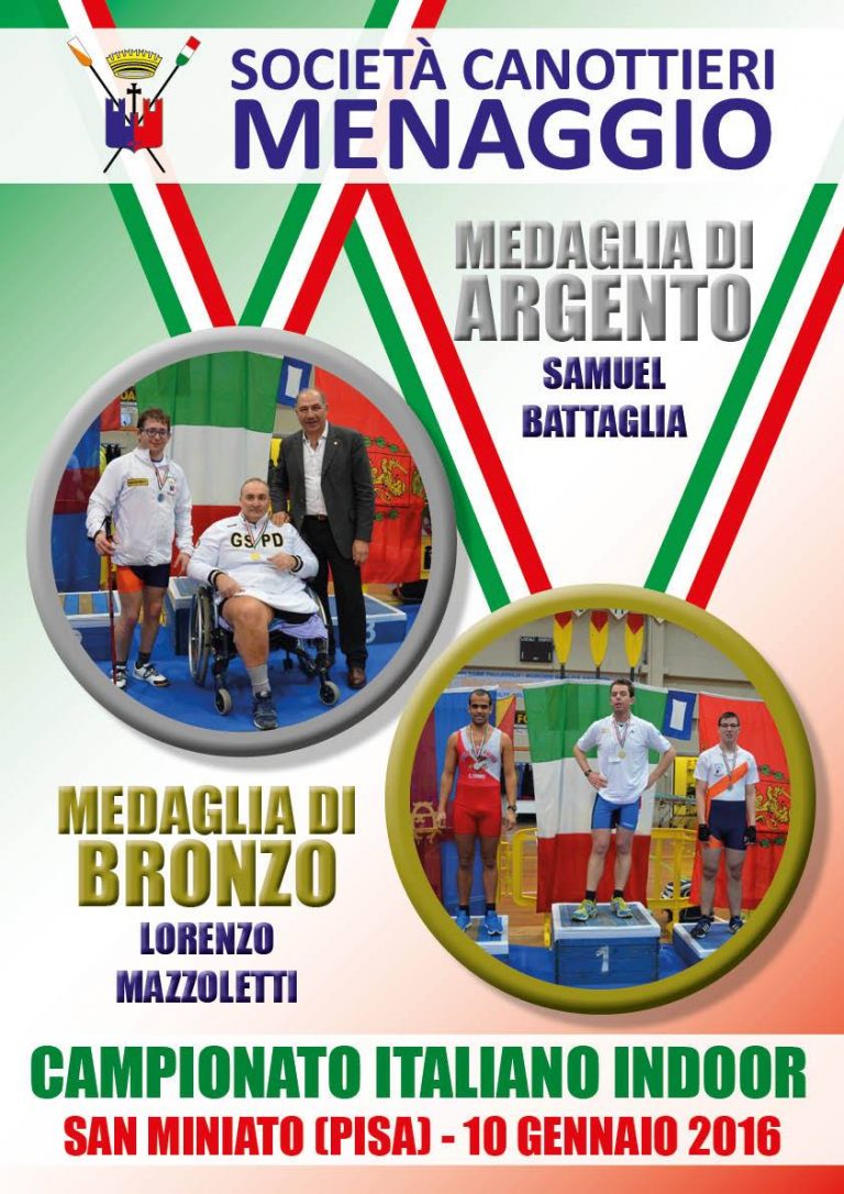 Livorno- Un argento e un bronzo ai Campionati Italiani Indoor